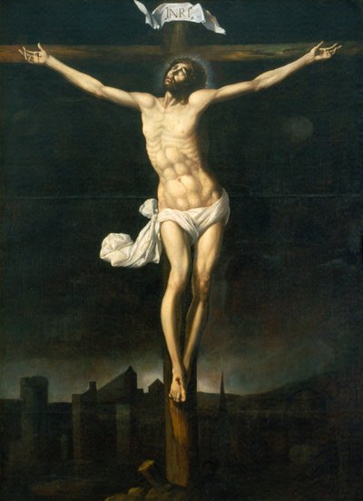 Cristo en la Cruz de Sebastian Lopez de Arteaga